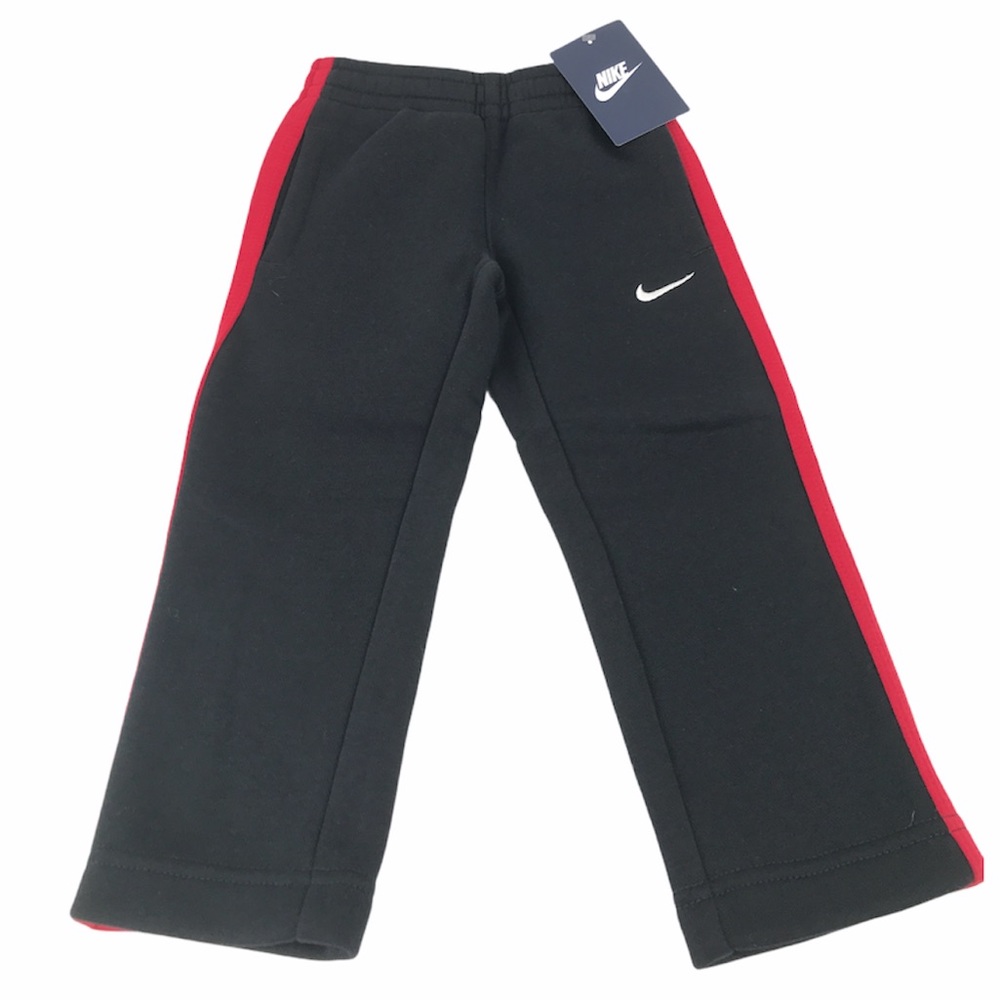 Nike Sweatpants, Black, Red, 2T